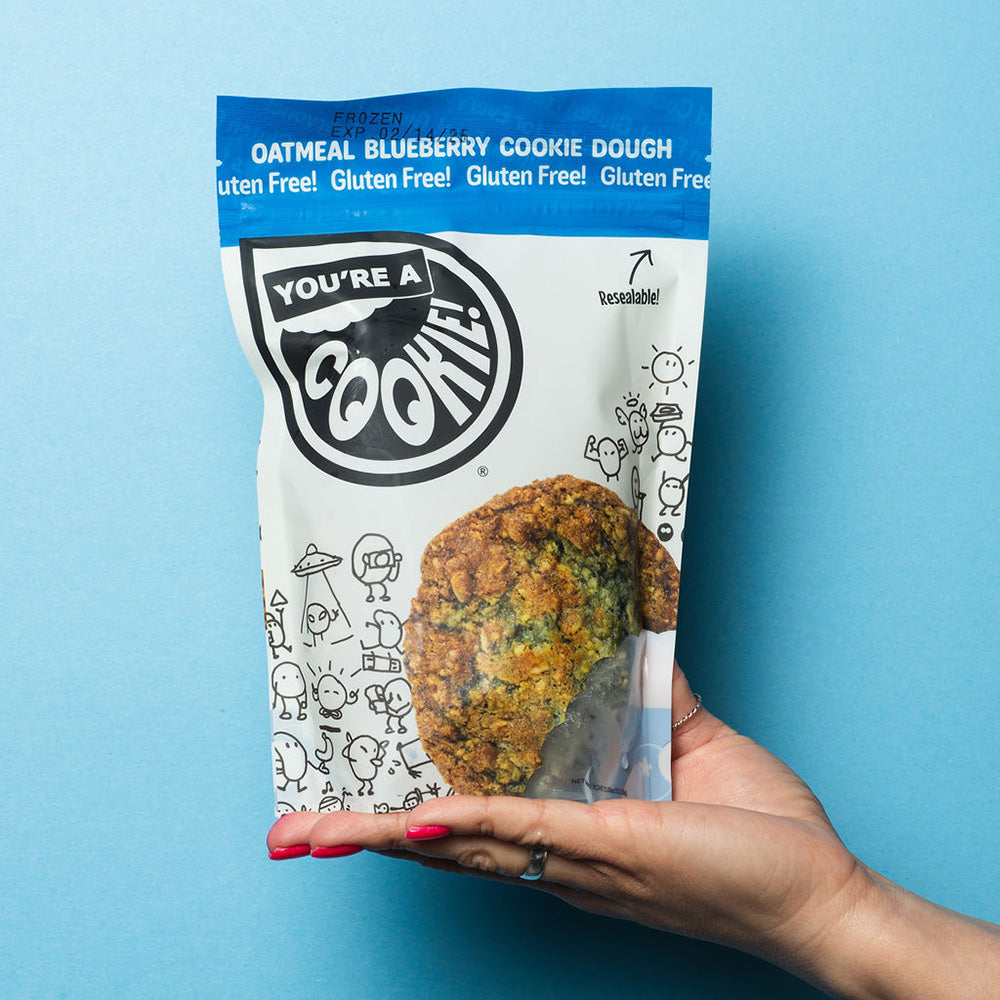 Oatmeal Blueberry | Cookie Dough (4-Pack)
