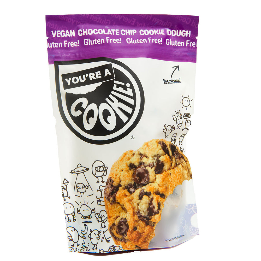 Vegan Chocolate Chip | Cookie Dough (4-Pack)