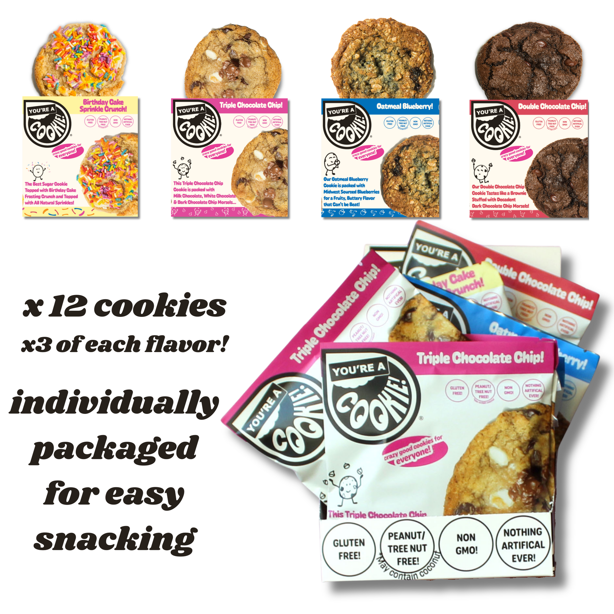 Classic Cookies | Sampler Pack
