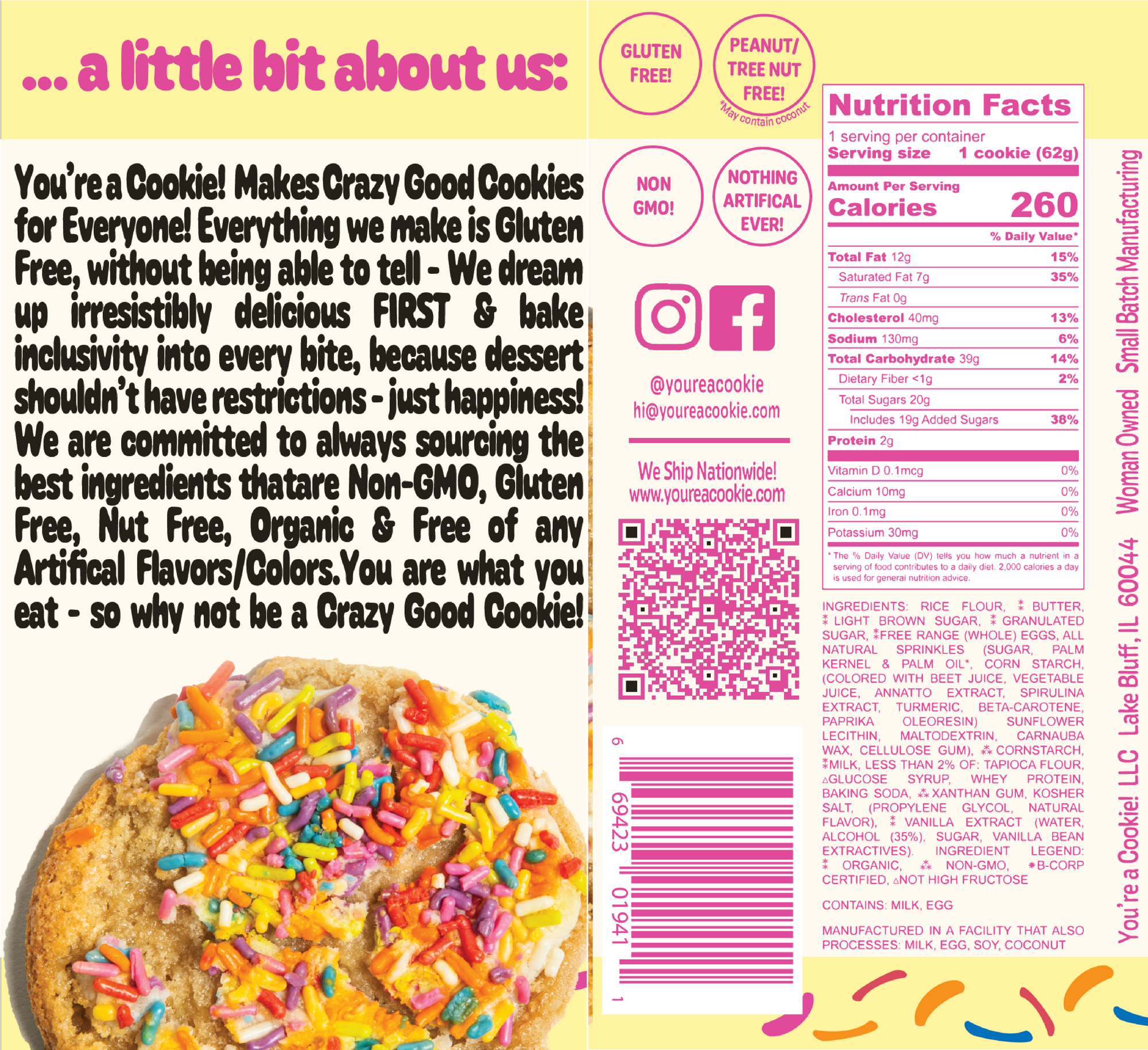 Sprinkle Birthday Cake Crunch | Full Dozen