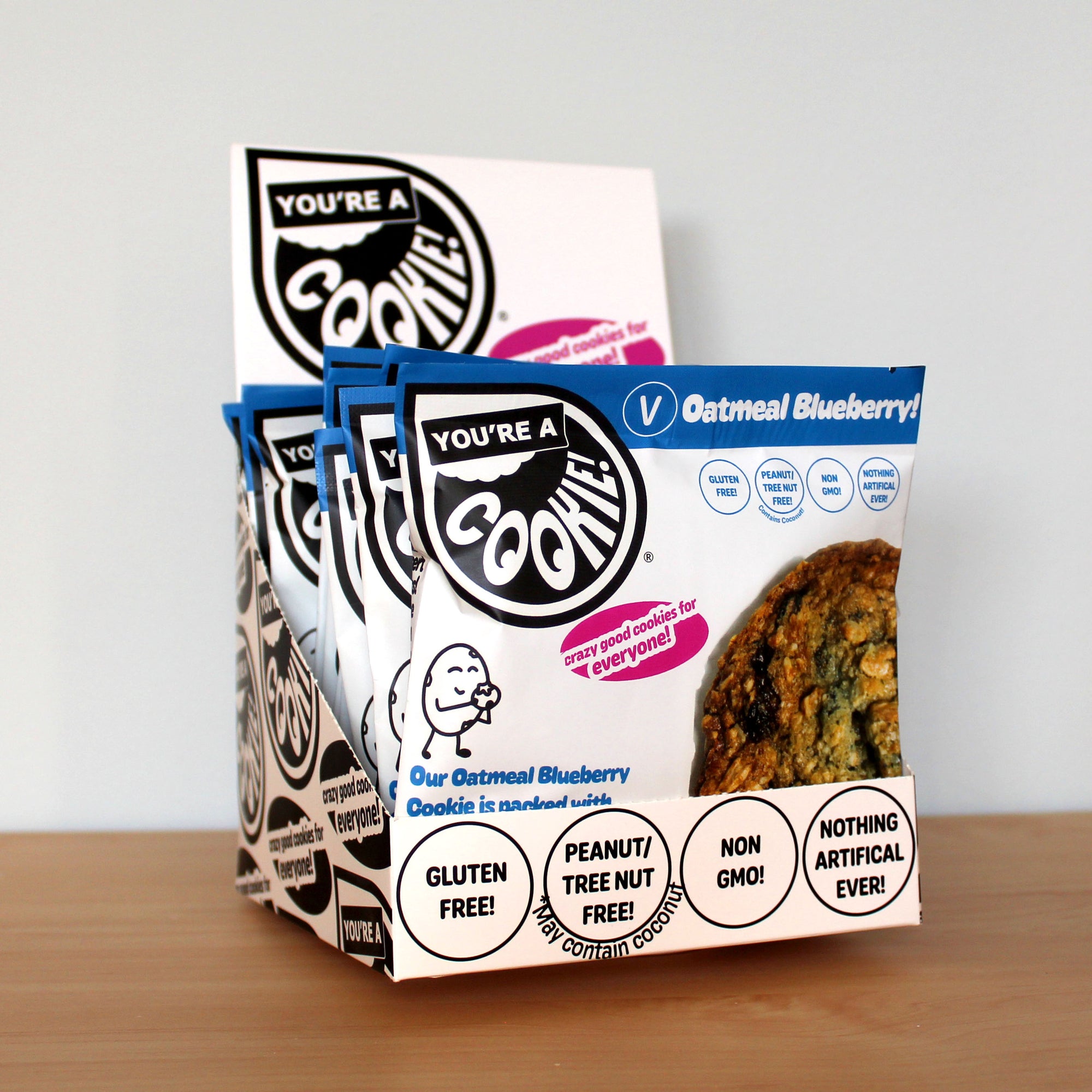 Vegan Oatmeal Blueberry | Full Dozen