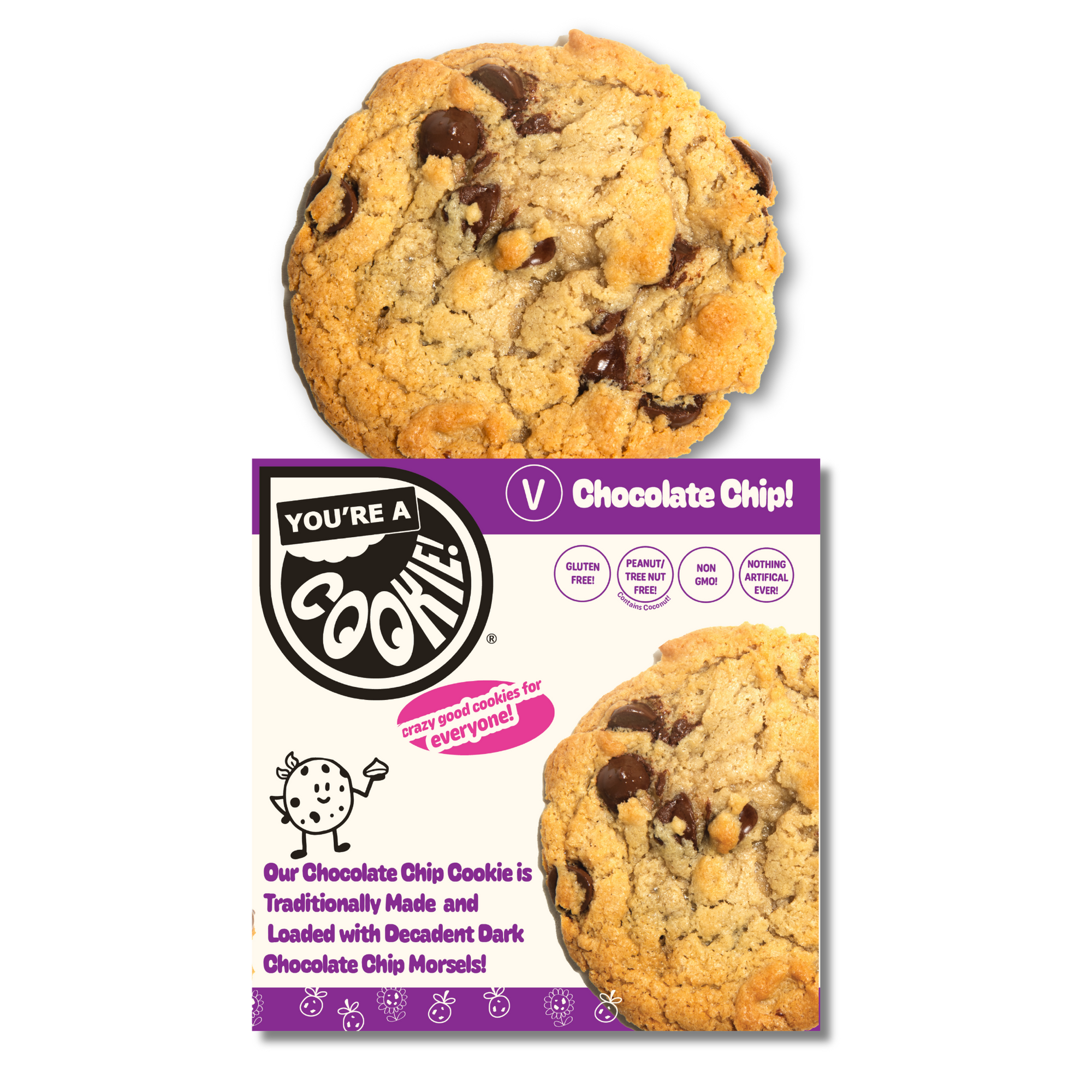 Vegan Chocolate Chip | Single Cookie