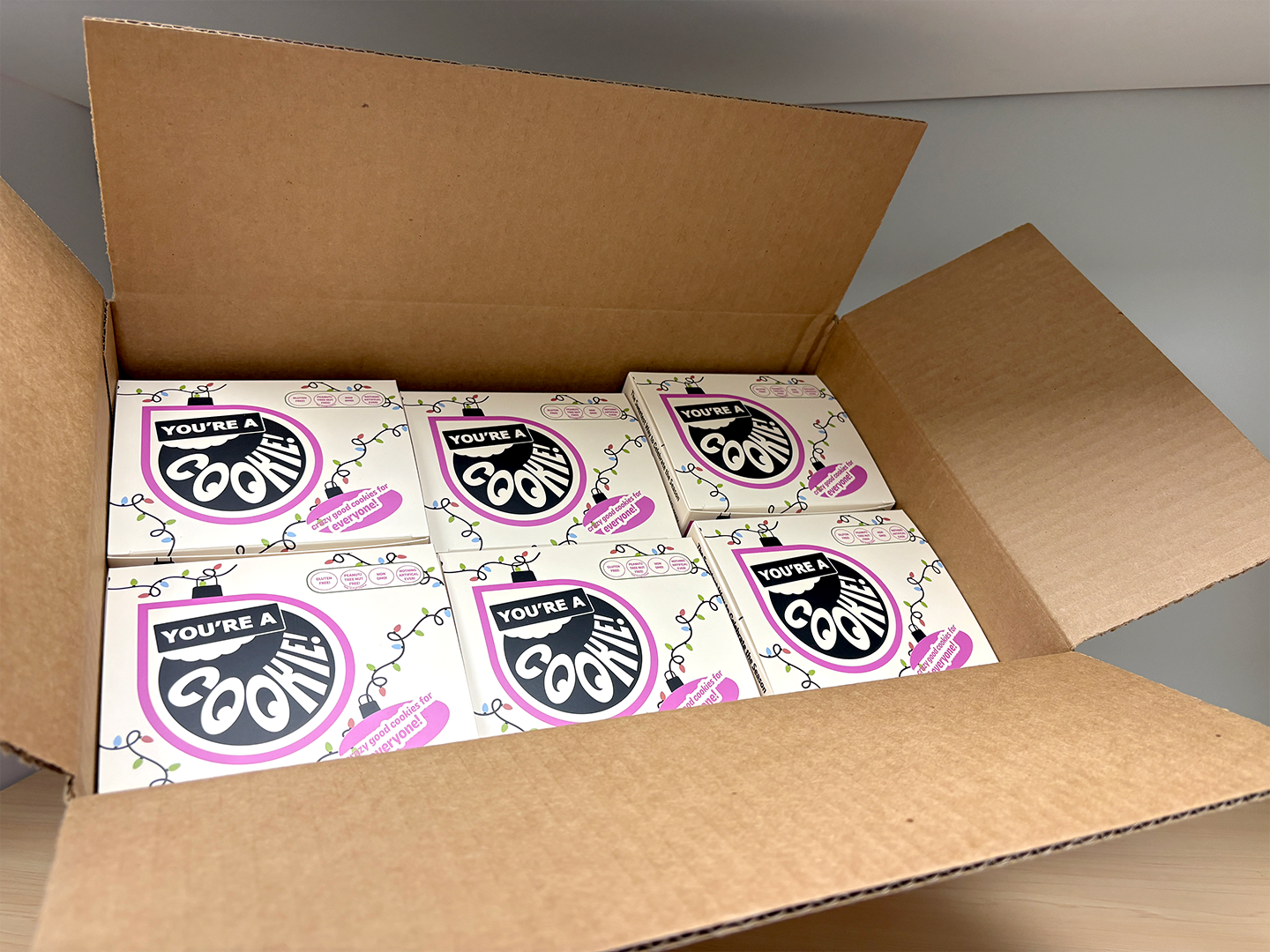 Holly Jolly Gingerbread Cookie Kit | Case Pack - Six (6) Kits